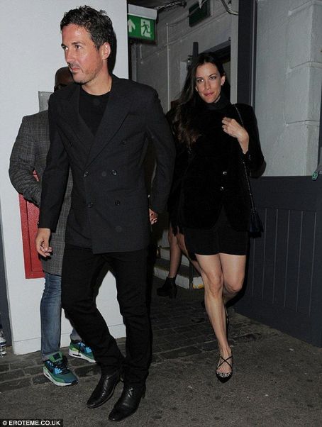 Liv Tyler goes public with David Beckham's best friend Dave Gardner as they leave party hand-in-hand
