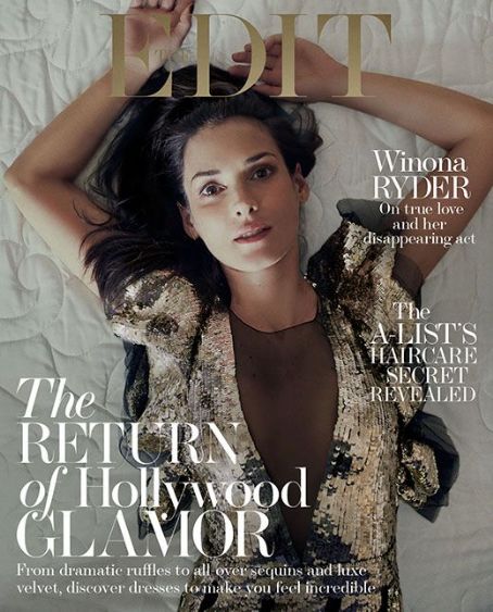 Winona Ryder, The Edit Magazine 14 July 2016 Cover Photo - United Kingdom