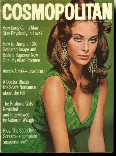 Paula Pritchett, Cosmopolitan Magazine November 1967 Cover Photo ...