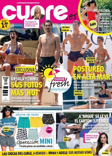 Cristiano Ronaldo - Cuore Magazine Cover [Spain] (26 June 2019)