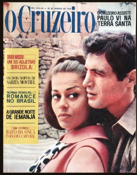 Norma Bengell - O Cruzeiro Magazine Cover [Brazil] (25 January 1964)