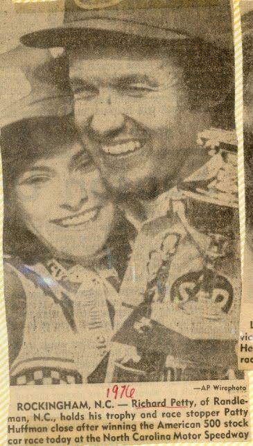 Kyle Petty and Pattie Huffman