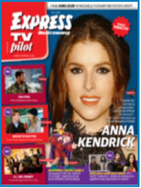 Anna Kendrick - Express Tv Pilot Magazine Cover [Poland] (9 July 2021)