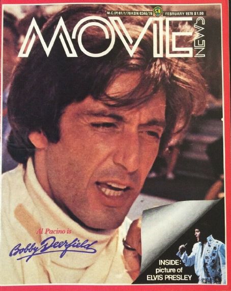 Al Pacino, Bobby Deerfield, Movie News Magazine February 1978 Cover