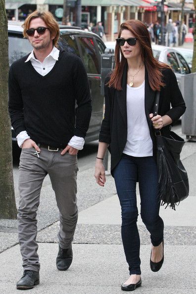 Ashley Greene Sticks Close to Jackson Rathbone in Vancouver