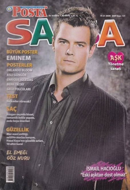 Josh Duhamel - Salsa Magazine Cover [Turkey] (14 October 2009)