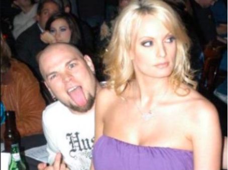Stormy Daniels and Mike Moz