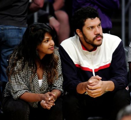 M.I.A. and Benjamin Brewer