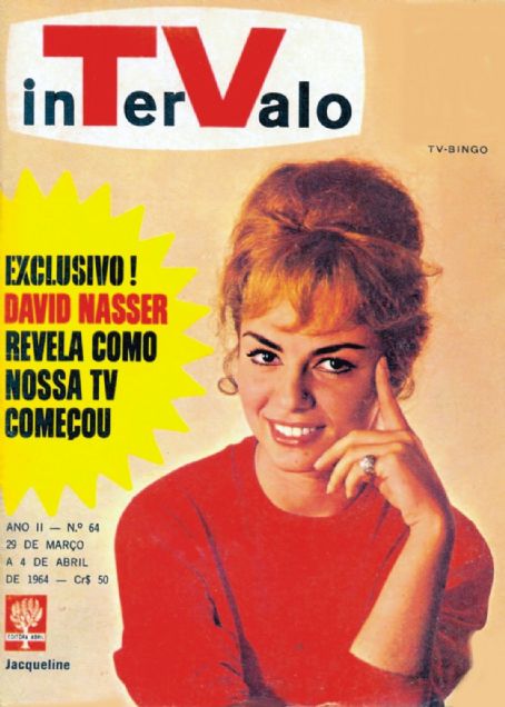 Jacqueline Myrna - Intervalo Magazine Cover [Brazil] (29 March 1964)