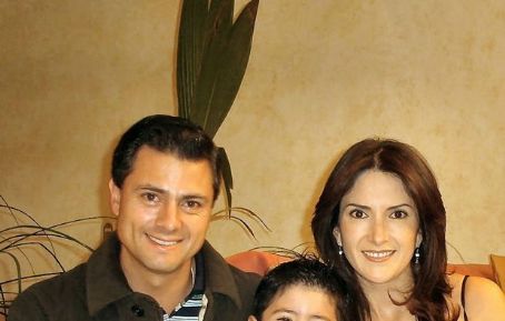 Enrique Peña Nieto and Maritza Diaz Hernandez