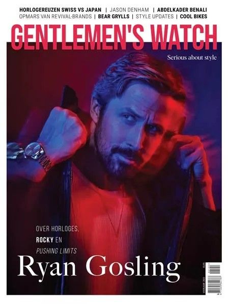 Ryan Gosling, Gentlemen's Watch Magazine May 2022 Cover Photo - Netherlands