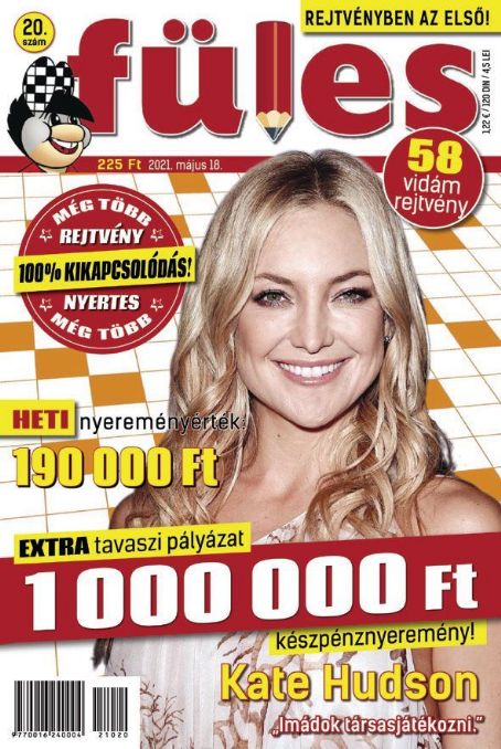 Kate Hudson - Fules Magazine Cover [Hungary] (18 April 2021)