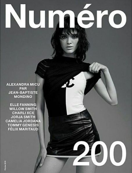 Irina Shayk, Numero Magazine February 2019 Cover Photo - France