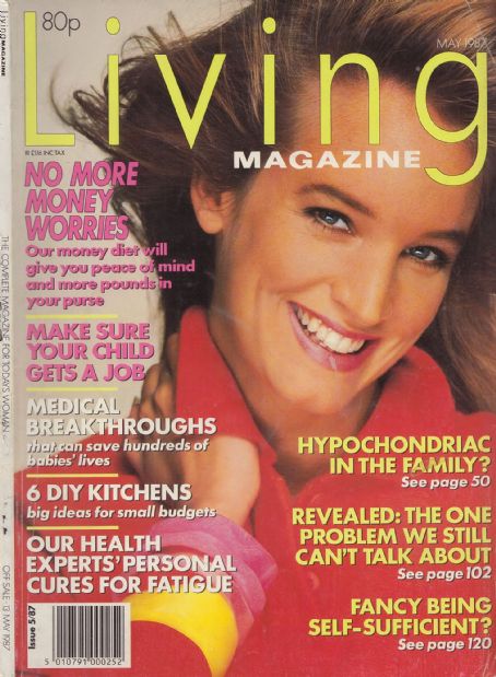 Bonnie Berman, Living Magazine Magazine May 1987 Cover Photo - United ...