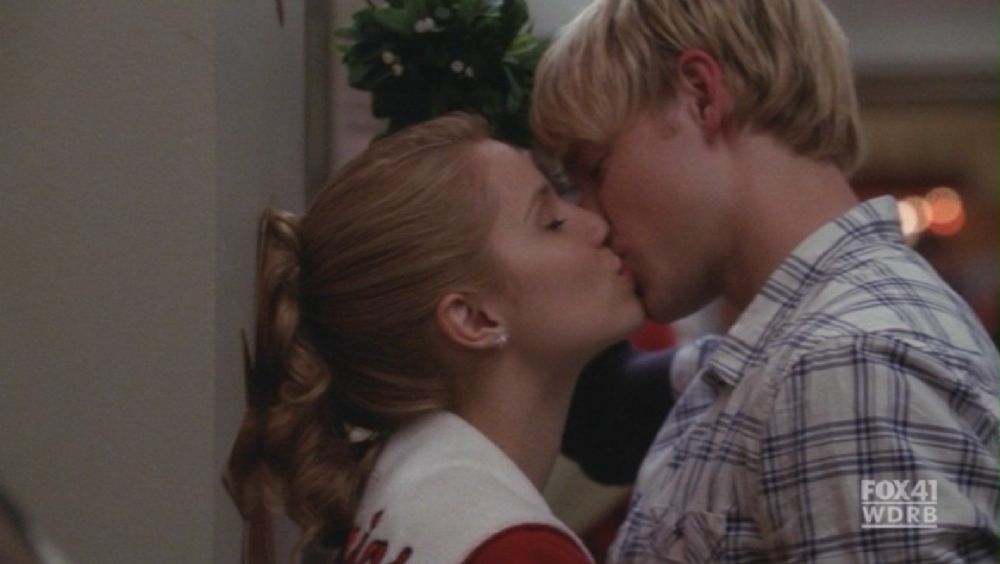 Dianna Agron and Chord Overstreet.