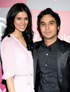 Kunal Nayyar and Neha Kapur