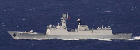 Chinese frigate Zaozhuang (542)