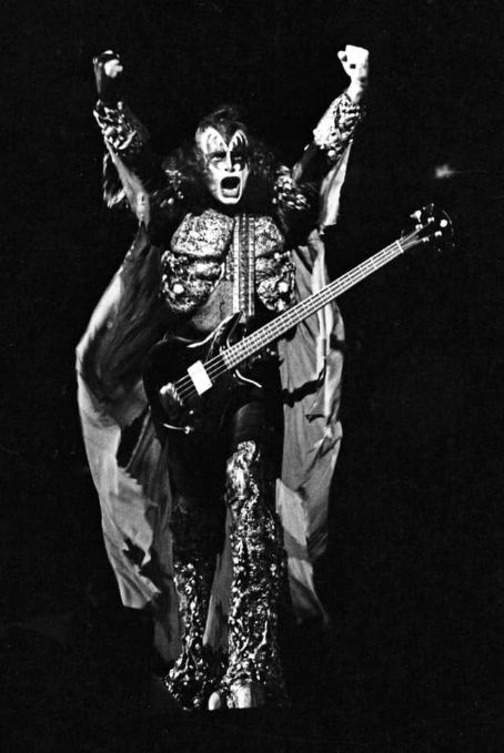 KISS plays the first of two nights at the Coliseum in Richfield, Cleveland, Ohio during the RETURN OF KISS / DYNASTY TOUR on July 18, 1979