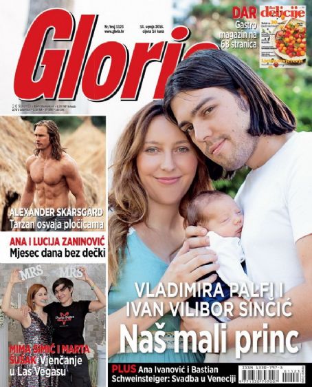 Ivan Vilibor Sincic - Gloria Magazine Cover [Croatia] (14 July 2016)