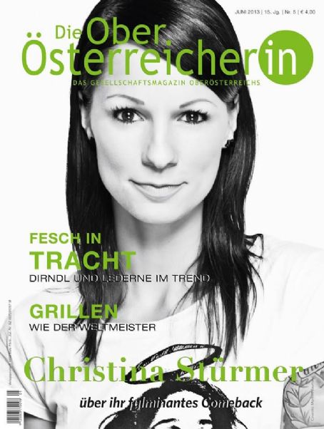 Christina Stürmer - Die Oberösterreicherin Magazine Cover [Austria] (June 2013)
