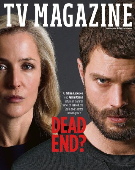 Gillian Anderson, Jamie Dornan, The Fall, TV Magazine Magazine 24 ...