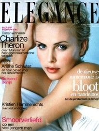 Charlize Theron, Elegance Magazine May 2004 Cover Photo - Netherlands