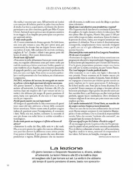 Eva Longoria – Grazia Magazine Italia (July 2022)