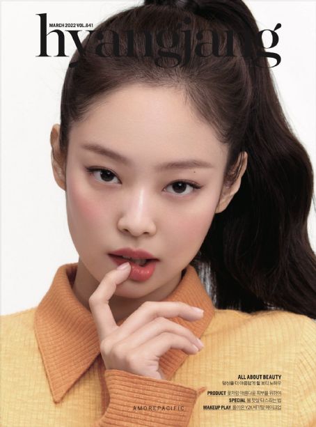 Jennie Kim, Amore Pacific Fragrance Magazine March 2022 Cover Photo ...