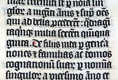 Scribal abbreviation