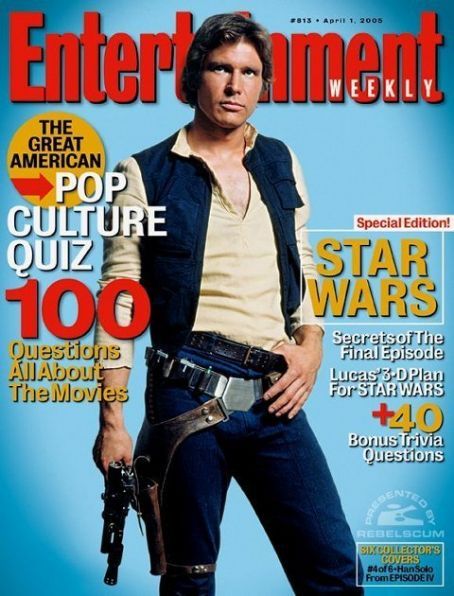 Harrison Ford - Entertainment Weekly Magazine [United States] (1 April 2005)