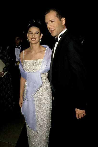 Bruce Willis and Demi Moore - The 47th Annual Golden Globe Awards 1990
