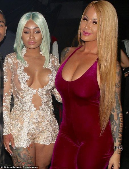 Blac Chyna, Amber Rose, Mechie and Christina Milian Attend Benji's Ball in Hollywood, California - September 13, 2017