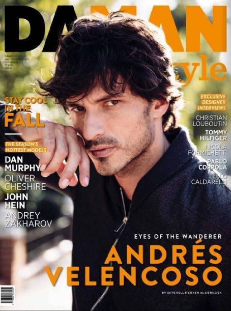 Andrés Velencoso - Da Man Magazine Cover [Indonesia] (October 2016)