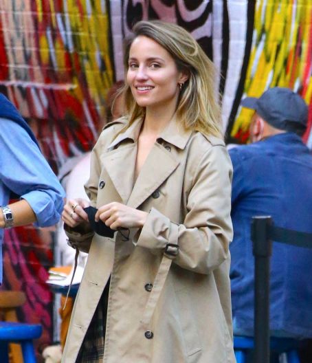 Dianna Agron – Spotted with a friend in NYC