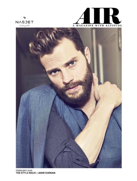 Jamie Dornan - Air Magazine Cover [Saudi Arabia] (February 2019)