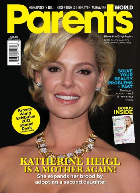 Katherine Heigl - Parents World Magazine Cover [Singapore] (July 2012)