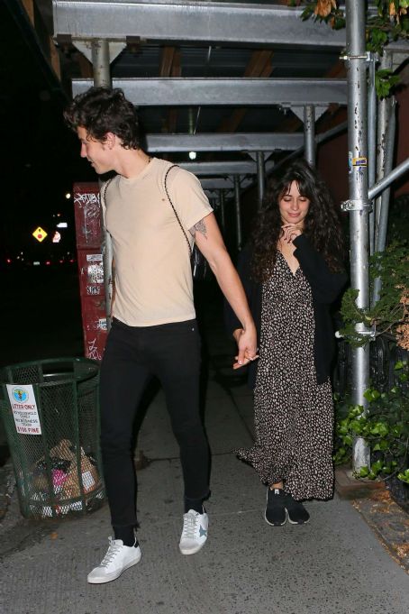 Shawn Mendes and Camila Cabello – leaving a date at Extra Virgin in the West Village in NY