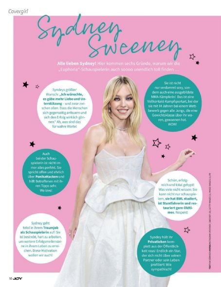 Sydney Sweeney - Joy Magazine Pictorial [Germany] (November 2022)