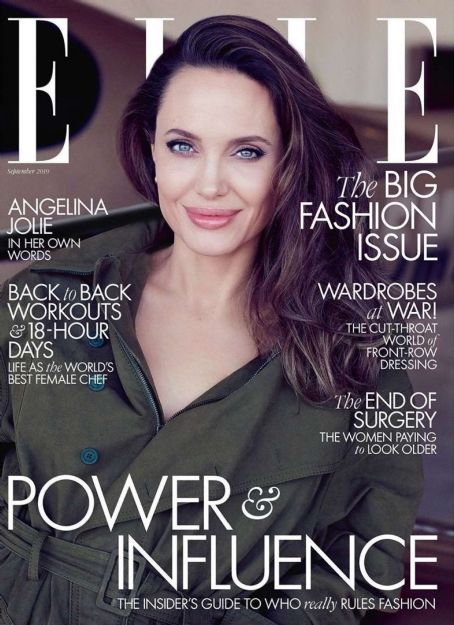 Angelina Jolie – Elle Magazine (September 2019)