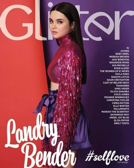 Landry Bender, Glitter Magazine December 2019 Cover Photo - United States