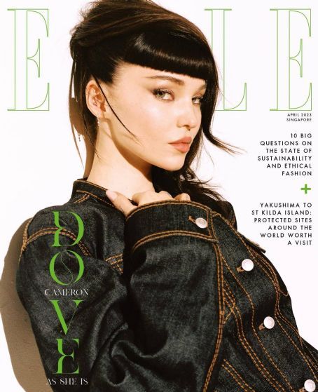 Dove Cameron, Elle Magazine April 2023 Cover Photo - Singapore