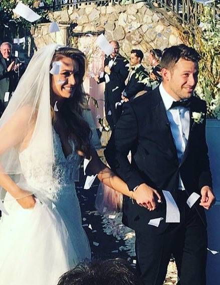 Marco Andretti and Marta Krupa - Marriage