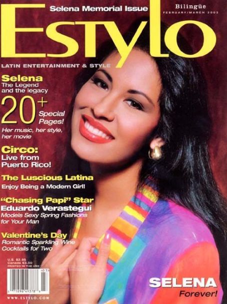 Selena Magazine Cover Photos - List Of Magazine Covers Featuring Selena 