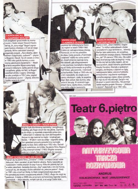 Lauren Bacall and Humphrey Bogart - Tele Tydzień Magazine Pictorial [Poland] (11 February 2022)