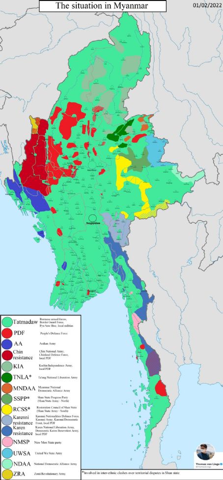 2021–2022 Myanmar insurgency