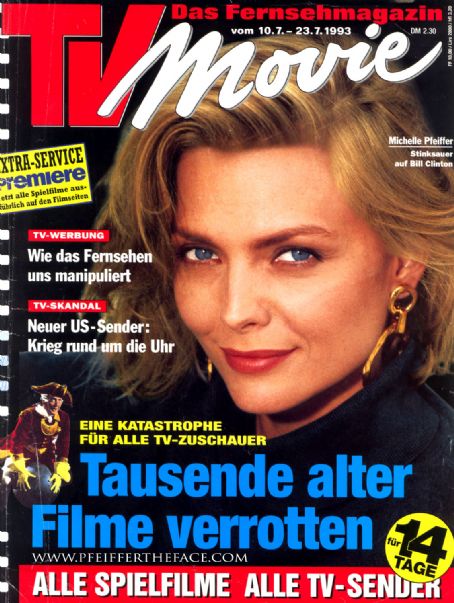TV Movie Magazine [Germany] (10 July 1993) Magazine Cover Photos - List ...