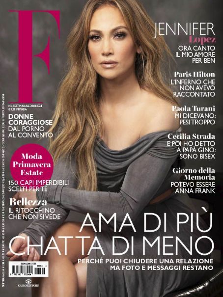 Jennifer Lopez - F Magazine Cover [Italy] (30 January 2024 