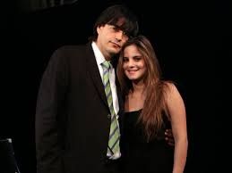 Jaime Bayly and Silvia Nuñez
