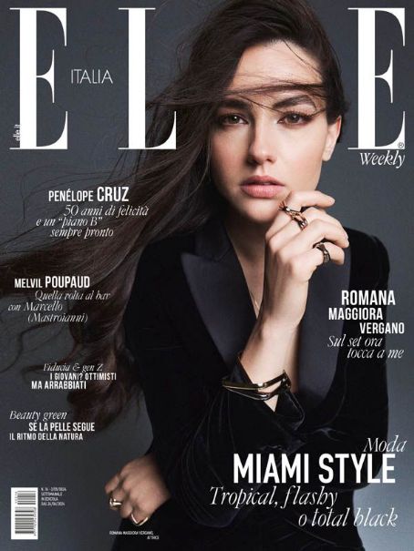 Romana Maggiora Vergano, Elle Magazine 24 April 2024 Cover Photo - Italy