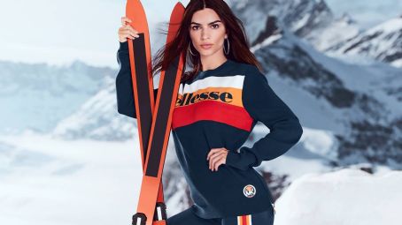 Emily Ratajkowski – Michael Kors x Ellesse Ski Collection 2022